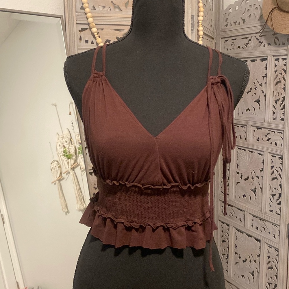 Super cute top from BCBG MAXAZRIA with adjustable straps